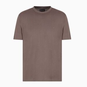 Emporio Armani T Shirt Mens Medium Major Brown U6200 New With Tags